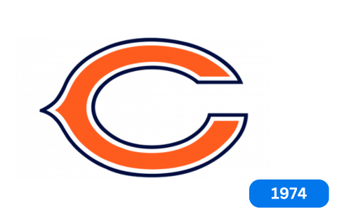 Chicago Bears Logo 1974