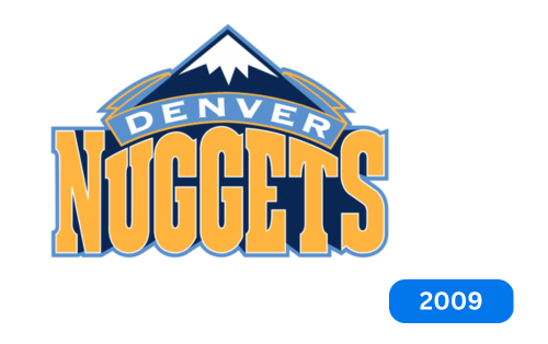 Denver Nuggets Logo 2009-2018-