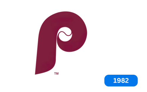 Philadelphia Phillies Logo 1982-1991