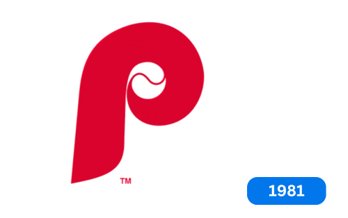 Philadelphia Phillies logo 1981