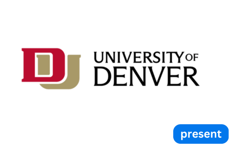 University of Denver Logo 2024 in present era