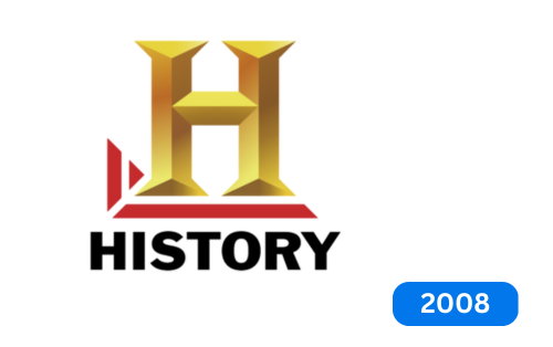 in 2008 History Channel Logo