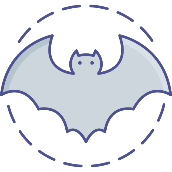 bat svg logo free icon vectordose.com