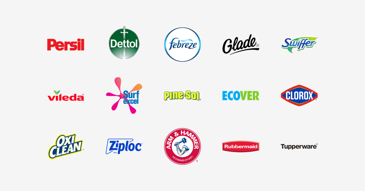 15 Cleaning Brand Logos in SVG and Transparent PNG