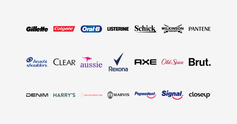 21 Personal Care Brand Logos in SVG and Transparent PNG