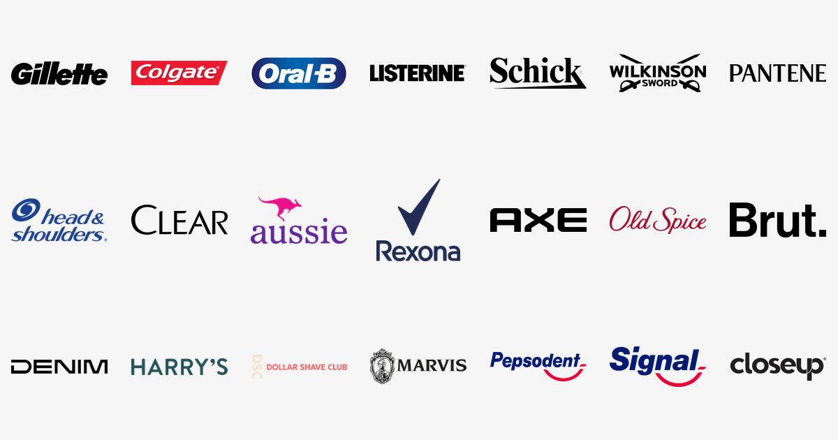 21 Famous Personal Care & Grooming Brand Logos and the Stories Behind Them