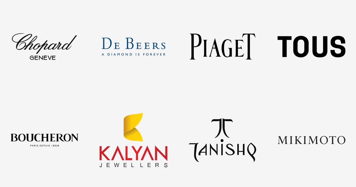 16 Jewelry Brand Logos in SVG and Transparent PNG